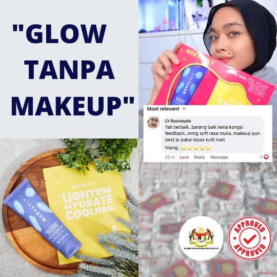 Glow tanpa makeup